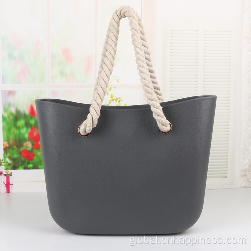 Beach Tote Waterproof Silicone Shopping Jelly Bag For Women Supplier